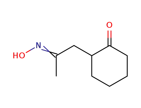 2-{2-[(E)-Hydroxyimino]-propyl}-cyclohexanone