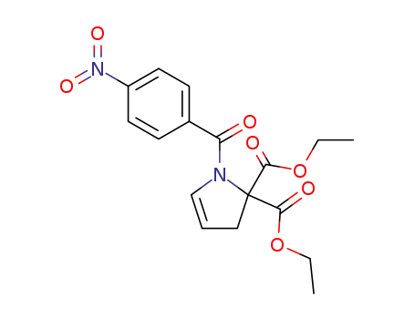 2,2-diethoxycarbonyl-2,3-dihydro-1-(4-nitrobenzoyl)-1H-pyrrole