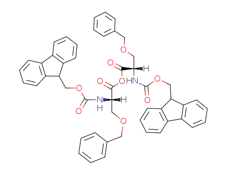 Molecular Structure of 83345-52-2 (Fmoc-Ser(Bzl) anhydride)