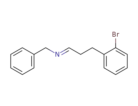 Benzyl-[3-(2-bromo-phenyl)-prop-(E)-ylidene]-amine