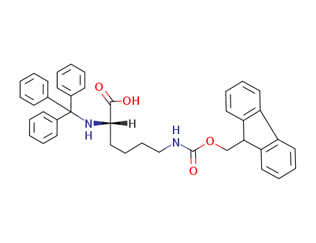 N6-[(9H-Fluoren-9-ylmethoxy)carbonyl]-N2-(triphenylmethyl)-L-lysine