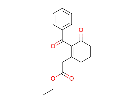 2-benzoyl-3-ethoxycarbonylmethylcyclohex-2-enone