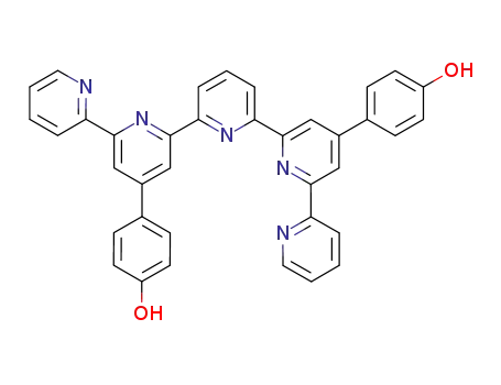 4',4'''-bis(p-hydroxyphenyl)-2,2':6',2'':6'',2''':6''',2''''-quinquepyridine