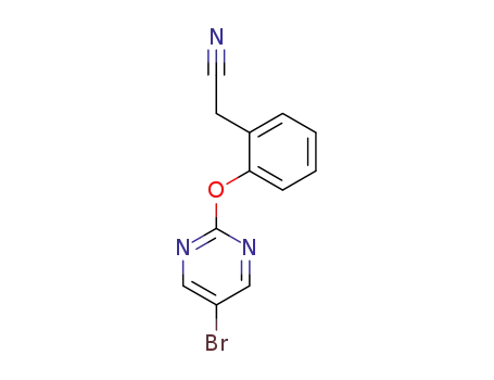 2-(5-Bromo-2-pyrimidinyloxy)benzyl cyanide