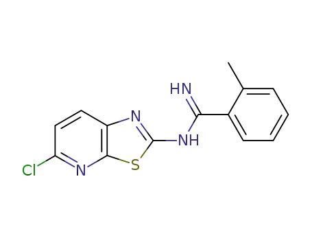 N-(5-Chloro-thiazolo[5,4-b]pyridin-2-yl)-2-methyl-benzamidine