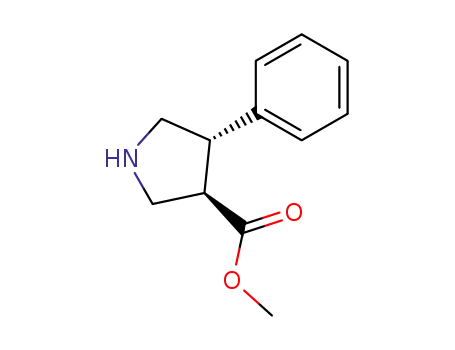 methyl (3S,4R)-4-phenylpyrrolidine-3-carboxylate