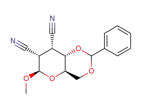 (4aR,6R,7S,8R,8aS)-6-Methoxy-2-phenyl-hexahydro-pyrano[3,2-d][1,3]dioxine-7,8-dicarbonitrile