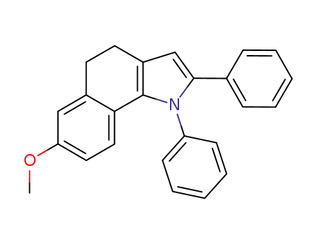 1,2-diphenyl-7-methoxy-4,5-dihydro-1H-benz<g>indole