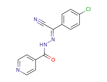 (1Z)-4-chloro-N-(pyridine-4-carbonylamino)benzenecarboximidoyl cyanide