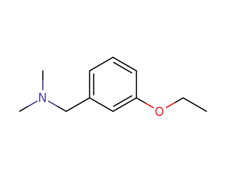 Molecular Structure of 110207-93-7 (3-Ethoxy-N,N-dimethylbenzenemethanamine)