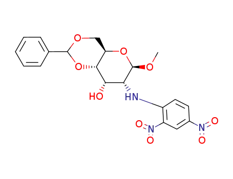 Methyl-4,6-O-benzyliden-2-desoxy-2-(2,4-dinitroanilino)-β-D-allopyranosid