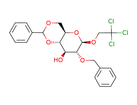 2,2,2-trichloroethyl 2-O-benzyl-4,6-O-benzylidene-β-D-glucopyranoside