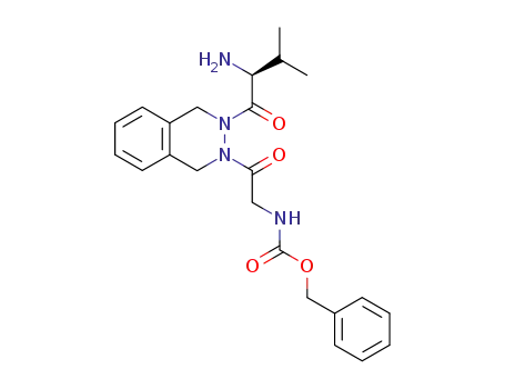 {2-[3-((S)-2-Amino-3-methyl-butyryl)-3,4-dihydro-1H-phthalazin-2-yl]-2-oxo-ethyl}-carbamic acid benzyl ester