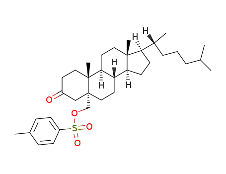 5-tosyloxymethyl-5α-cholestan-3-one