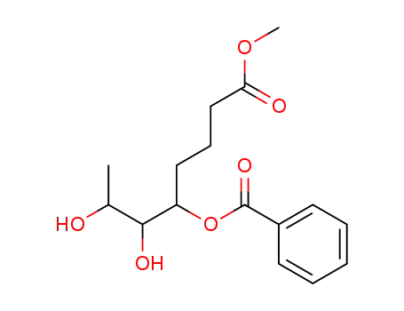methyl (RS)-5-benzoyloxy-6,7-dihydroxyoctanoate