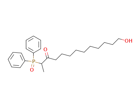 2-Diphenylphosphinoyl-13-hydroxytridecan-3-one