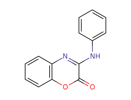Molecular Structure of 27411-81-0 (3-phenylamino-1,4-benzoxazin-2-one)