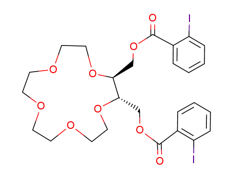 (S,S)-1,2-Bis<(2-iodbenzoyloxy)methyl>-15-krone-5