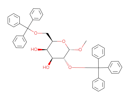 (2R,3R,4S,5R,6S)-6-Methoxy-5-trityloxy-2-trityloxymethyl-tetrahydro-pyran-3,4-diol