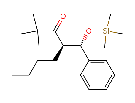 (4SR,5RS)-4-butyl-2,2-dimethyl-5-phenyl-5-(trimethylsilyl)oxy-3-pentanone