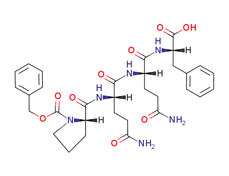 Molecular Structure of 112920-74-8 (Z-Pro-Gln-Gln-Phe)
