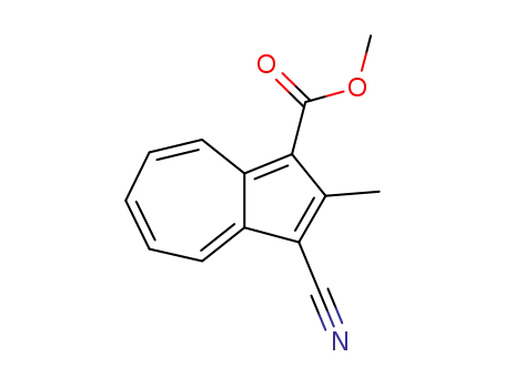 1-Azulenecarboxylic acid, 3-cyano-2-methyl-, methyl ester