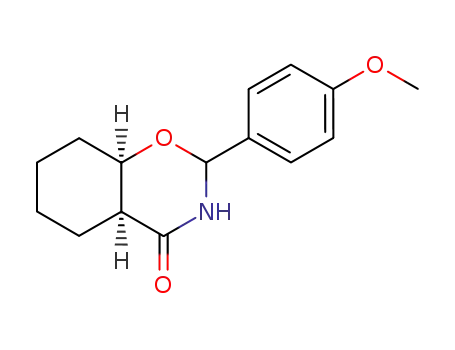 (4aS,8aR)-2-(4-Methoxy-phenyl)-octahydro-benzo[e][1,3]oxazin-4-one