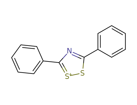 3,5-Diphenyl-[1,2,4]dithiazol-1-ylium