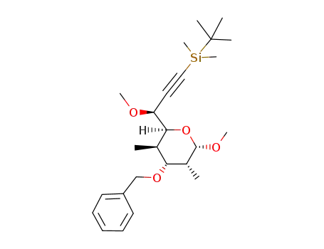 [(S)-3-((2S,3R,4R,5R,6S)-4-Benzyloxy-6-methoxy-3,5-dimethyl-tetrahydro-pyran-2-yl)-3-methoxy-prop-1-ynyl]-tert-butyl-dimethyl-silane