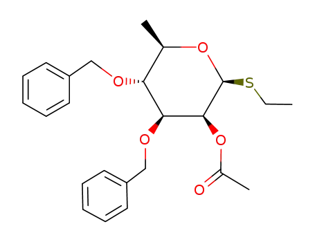 ethyl 2-O-acetyl-3,4-di-O-benzyl-1-thio-β-D-rhamnopyranoside