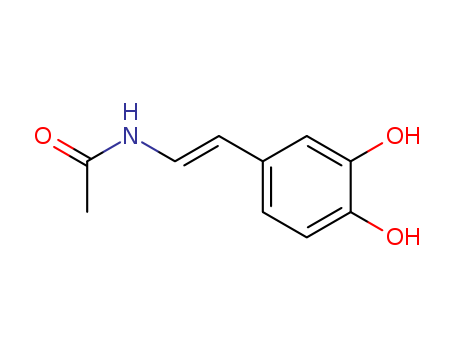 Acetamide,N-[2-(3,4-dihydroxyphenyl)ethenyl]-