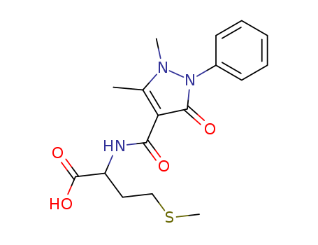 L-Methionine,  N-[(2,3-dihydro-1,5-dimethyl-3-oxo-2-phenyl-1H-pyrazol-4-yl)carbonyl]-