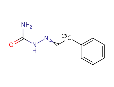 Phenyl-<2-<sup>13</sup>C>acetaldehyd-semicarbazon