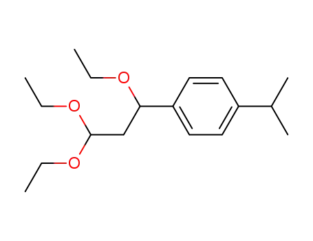 1-Isopropyl-4-(1,3,3-triethoxy-propyl)-benzene