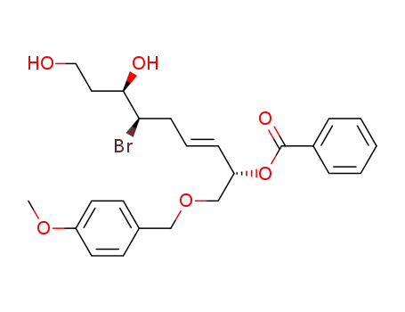 (2S,6R,7R)-(3E)-2-benzoyloxy-6-bromo-1-p-methoxyphenylmethoxynon-3-ene-7,9-diol