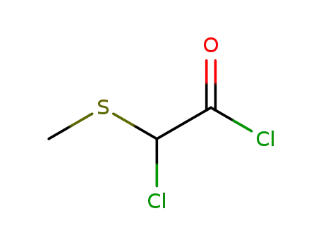 Acetyl chloride, chloro(methylthio)-