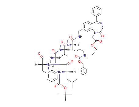 C<sub>64</sub>H<sub>83</sub>N<sub>9</sub>O<sub>12</sub>