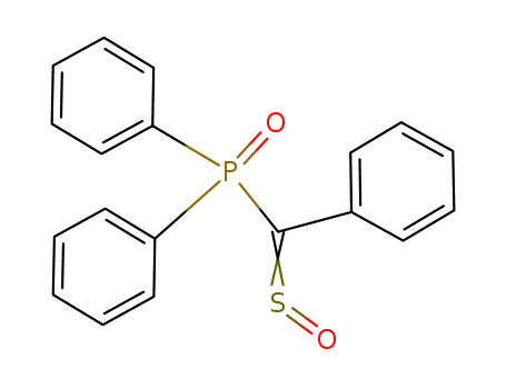 Diphenyl(phenylsulfinylmethyl)phosphine oxide