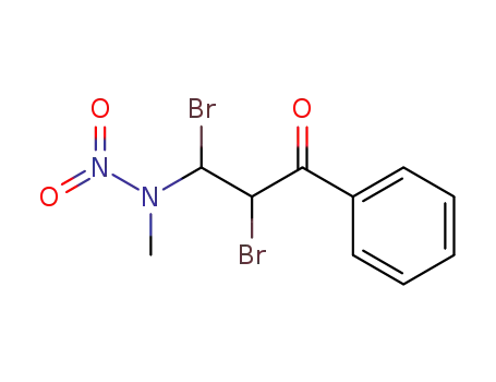 1-phenyl-2,3-dibromo-3-methylnitroamino-1-propanone