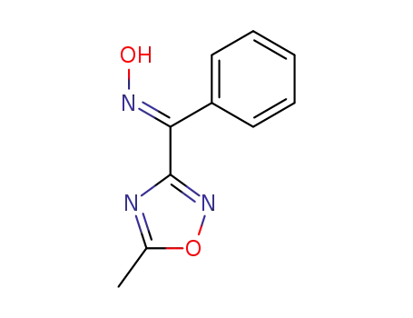 3-benzoyl-5-methyl-1,2,4-oxadiazole (E)-oxime