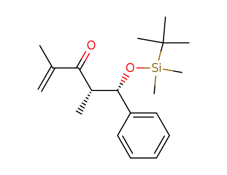syn-4,5 dimethyl-2,4 dimethyltertiobutylsiloxy-5 phenyl-5 pentene-1 one-3