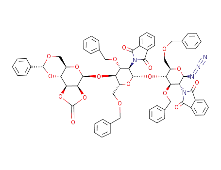 C<sub>70</sub>H<sub>63</sub>N<sub>5</sub>O<sub>18</sub>
