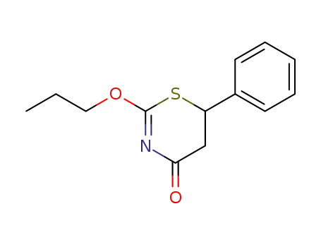 2-propoxy-6-phenyl-5,6-dihydro-4H-1,3-thiazin-4-one
