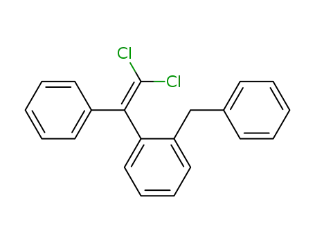 Benzene, 1-(2,2-dichloro-1-phenylethenyl)-2-(phenylmethyl)-