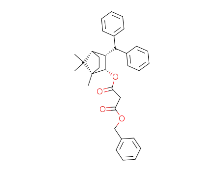 benzyl<exo-diphenylmethyl>-isobornyl-malonate