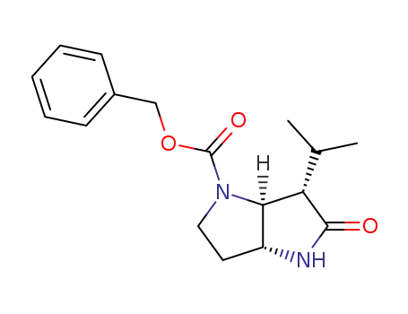 (3aR,6S,6aS)-6-Isopropyl-5-oxo-hexahydro-pyrrolo[3,2-b]pyrrole-1-carboxylic acid benzyl ester