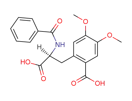 L-N-benzoyl-(2-carboxy-4,5-dimethoxy)phenylalanine