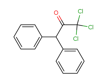 (C<sub>6</sub>H<sub>5</sub>)2CHCOCCl<sub>3</sub>