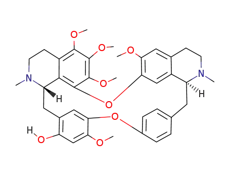 (1S,14S)-9,19,20,21,25-pentamethoxy-15,30-dimethyl-7,23-dioxa-15,30-diazaheptacyclo[22.6.2.23,6.18,12.114,18.027,31.022,33]hexatriaconta-3(36),4,6(35),8,10,12(34),18(33),19,21,24,26,31-dodecaen-11-ol