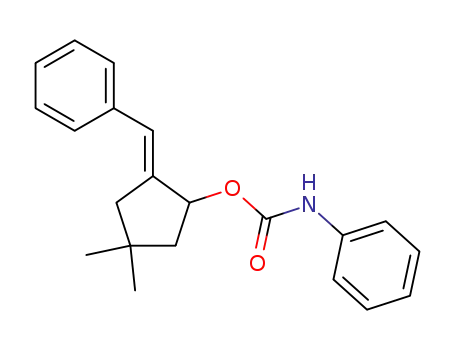 (E)-2-benzylidene-4,4-dimethylcyclopentyl N-phenylcarbamate